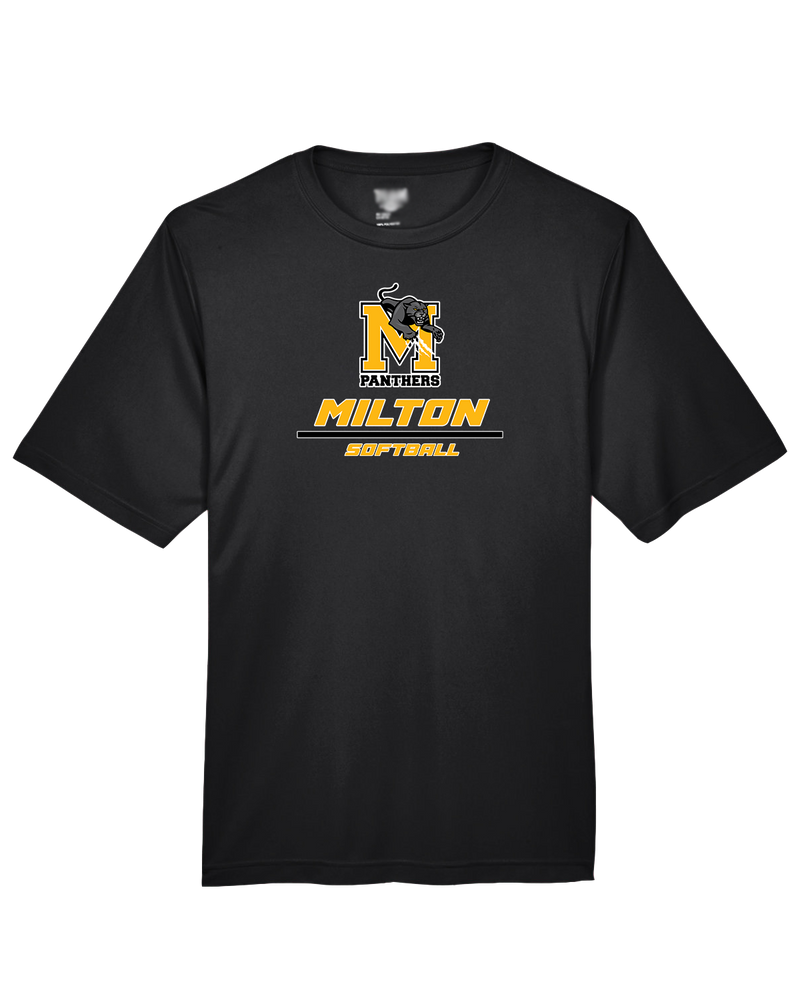 Milton HS Softball Split - Performance T-Shirt