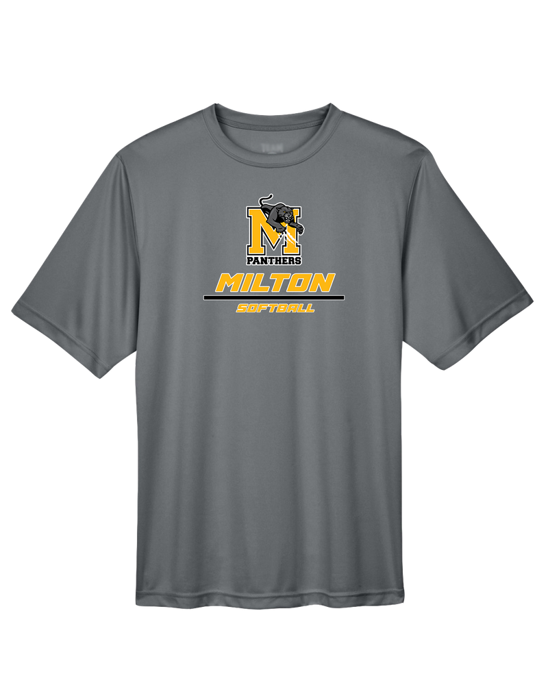 Milton HS Softball Split - Performance T-Shirt