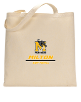 Milton HS Softball Split - Tote Bag