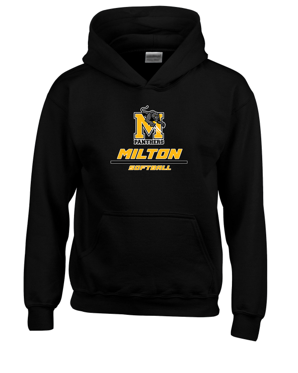 Milton HS Softball Split - Youth Hoodie
