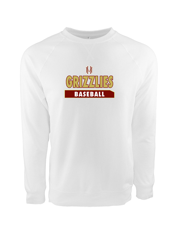 Mission Hills HS Baseball Baseball - Crewneck Sweatshirt