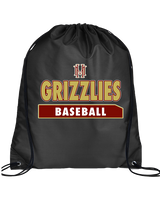 Mission Hills HS Baseball Baseball - Drawstring Bag