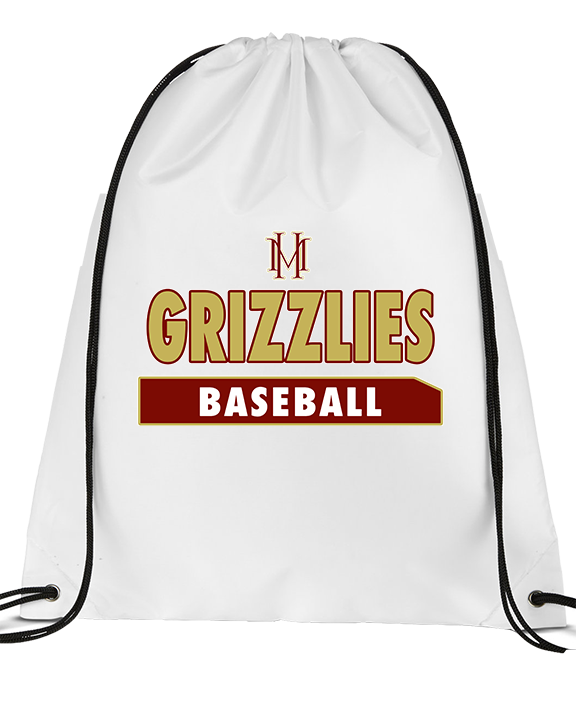 Mission Hills HS Baseball Baseball - Drawstring Bag
