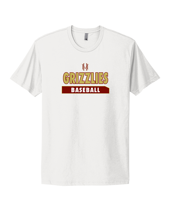 Mission Hills HS Baseball Baseball - Mens Select Cotton T-Shirt