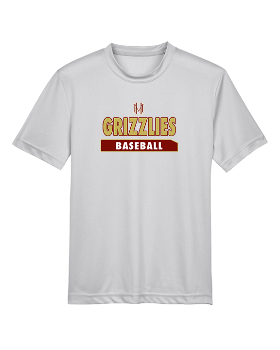 Mission Hills HS Baseball Baseball - Youth Performance Shirt