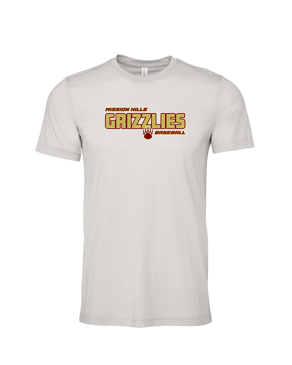 Mission Hills HS Baseball Bold - Tri-Blend Shirt
