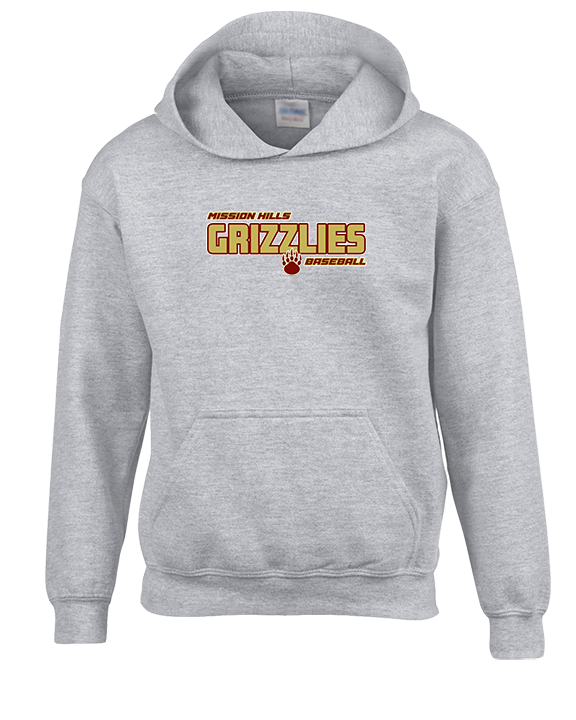 Mission Hills HS Baseball Bold - Youth Hoodie
