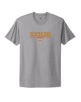 Mission Hills HS Baseball Border - Mens Select Cotton T-Shirt