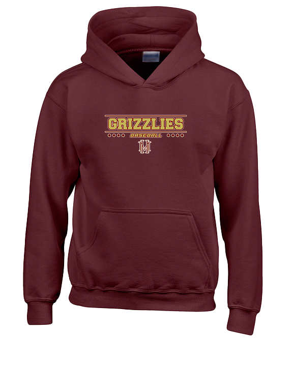 Mission Hills HS Baseball Border - Youth Hoodie
