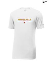Mission Hills HS Baseball Keen - Mens Nike Cotton Poly Tee