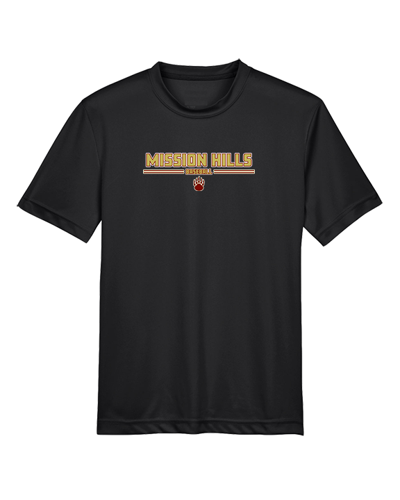 Mission Hills HS Baseball Keen - Youth Performance Shirt