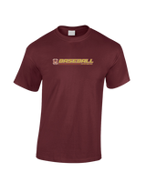 Mission Hills HS Baseball Lines - Cotton T-Shirt