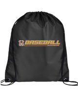 Mission Hills HS Baseball Lines - Drawstring Bag