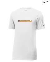 Mission Hills HS Baseball Lines - Mens Nike Cotton Poly Tee