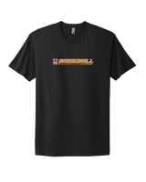 Mission Hills HS Baseball Lines - Mens Select Cotton T-Shirt