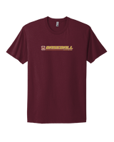 Mission Hills HS Baseball Lines - Mens Select Cotton T-Shirt
