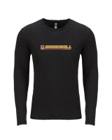Mission Hills HS Baseball Lines - Tri-Blend Long Sleeve