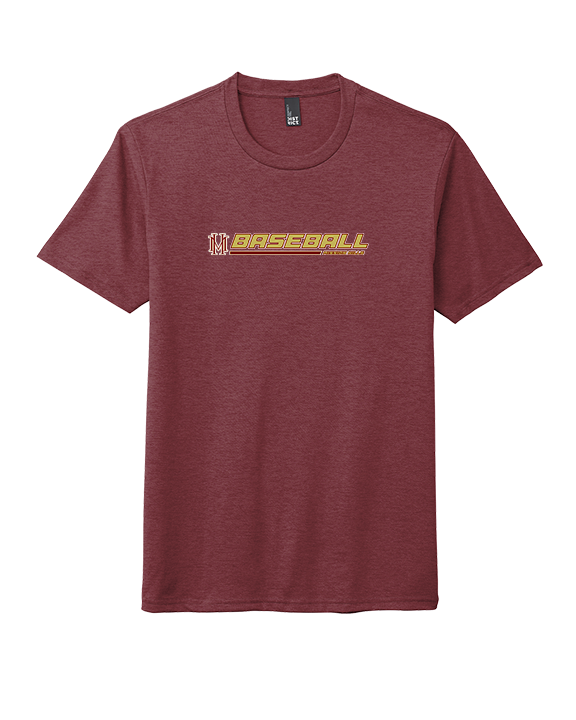 Mission Hills HS Baseball Lines - Tri-Blend Shirt