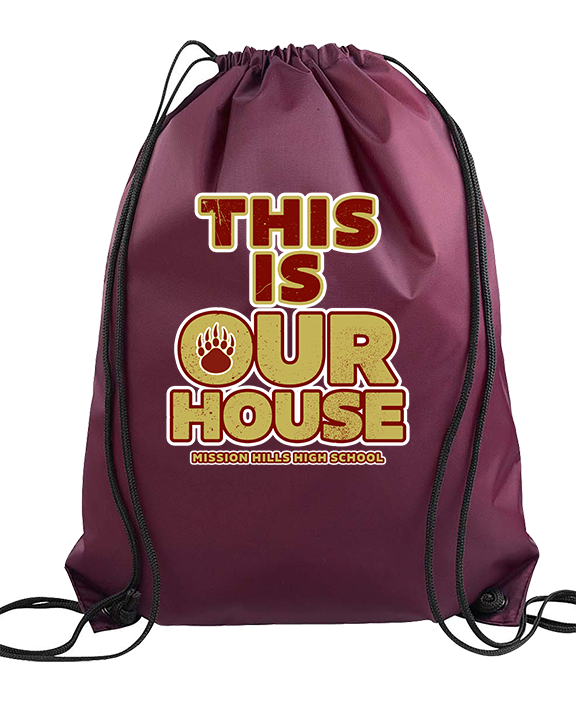 Mission Hills HS Baseball TIOH - Drawstring Bag