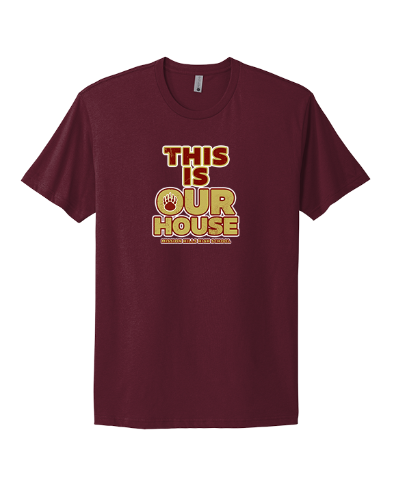Mission Hills HS Baseball TIOH - Mens Select Cotton T-Shirt