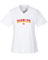 Mission Viejo HS Football Diablos Mix - Womens Performance Shirt