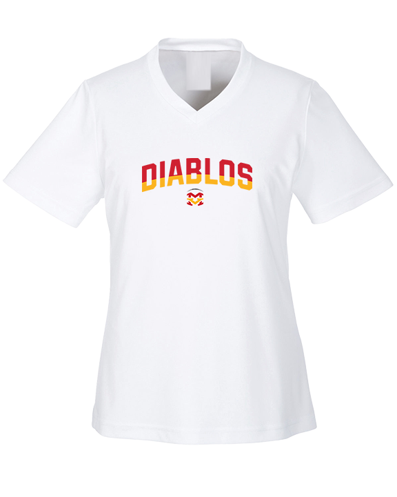 Mission Viejo HS Football Diablos Mix - Womens Performance Shirt
