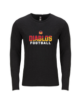 Mission Viejo HS Football Double - Tri-Blend Long Sleeve