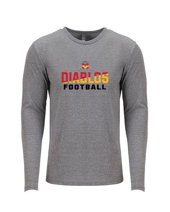 Mission Viejo HS Football Double - Tri-Blend Long Sleeve