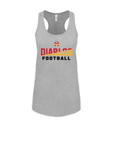 Mission Viejo HS Football Double - Womens Tank Top