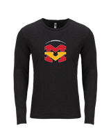 Mission Viejo HS Football Large - Tri-Blend Long Sleeve