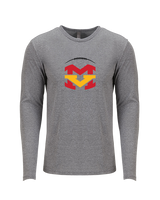 Mission Viejo HS Football Large - Tri-Blend Long Sleeve