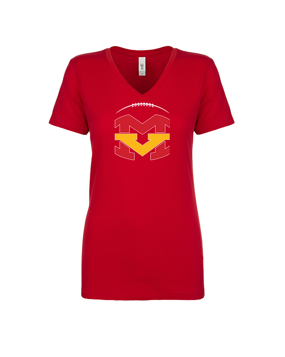 Mission Viejo HS Football Large - Womens Vneck