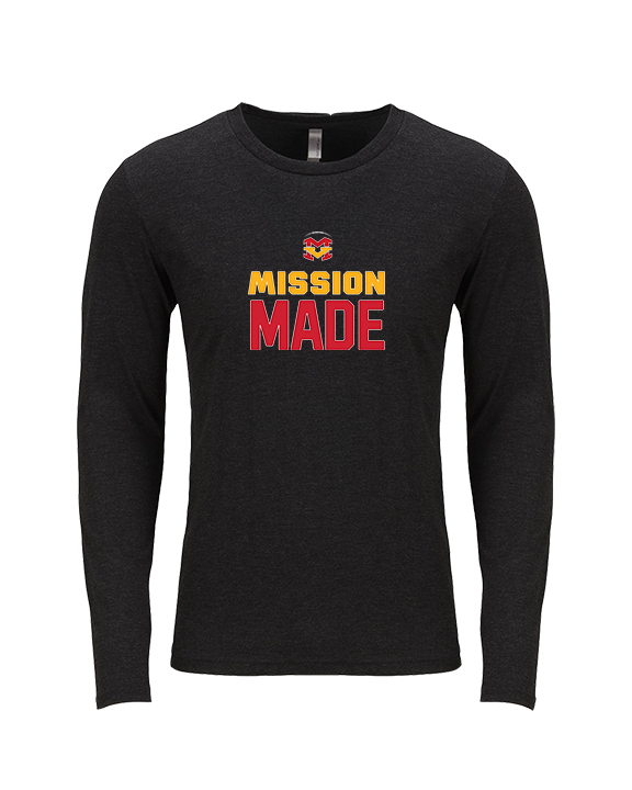 Mission Viejo HS Football Made - Tri-Blend Long Sleeve
