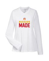 Mission Viejo HS Football Made - Womens Performance Longsleeve