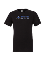 Moanalua HS  Girls Soccer Basic - Mens Tri Blend Shirt