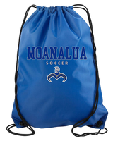 Moanalua HS  Girls Soccer Block - Drawstring Bag