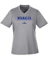 Moanalua HS  Girls Soccer Block - Womens Performance Shirt