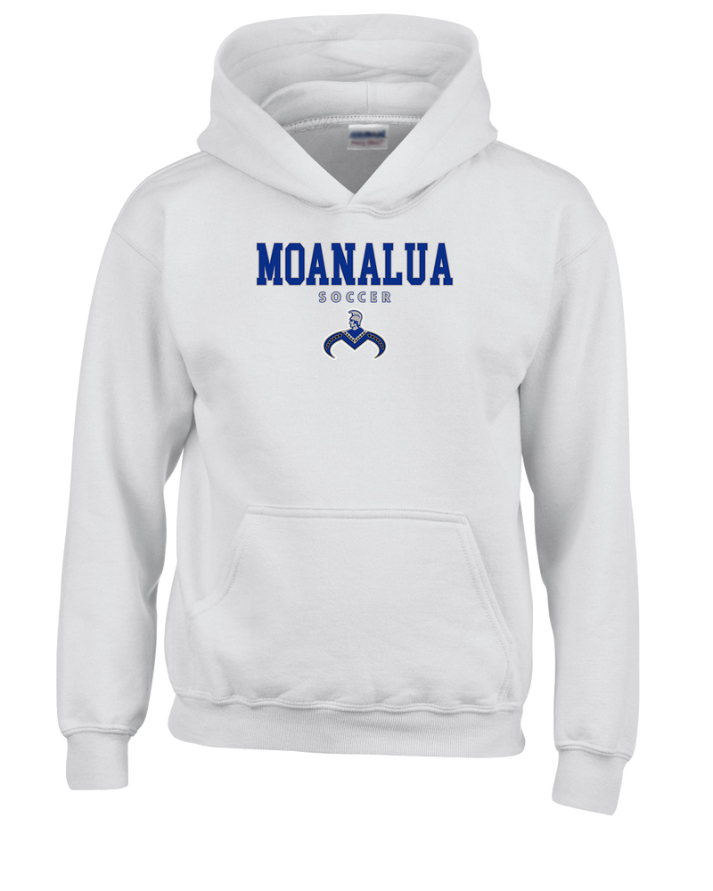 Moanalua HS  Girls Soccer Block - Youth Hoodie