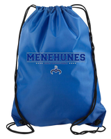 Moanalua HS Girls Basketball Border - Drawstring Bag