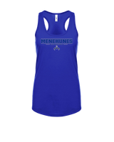 Moanalua HS Girls Basketball Border - Womens Tank Top