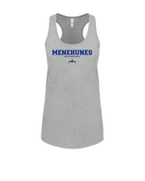 Moanalua HS Girls Basketball Border - Womens Tank Top