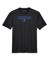 Moanalua HS Girls Basketball Border - Youth Performance T-Shirt