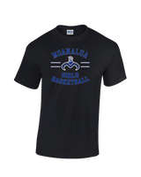 Moanalua HS Girls Basketball Curve - Cotton T-Shirt