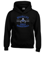 Moanalua HS Girls Basketball Curve - Cotton Hoodie