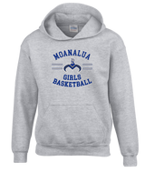 Moanalua HS Girls Basketball Curve - Cotton Hoodie