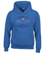 Moanalua HS Girls Basketball Curve - Cotton Hoodie