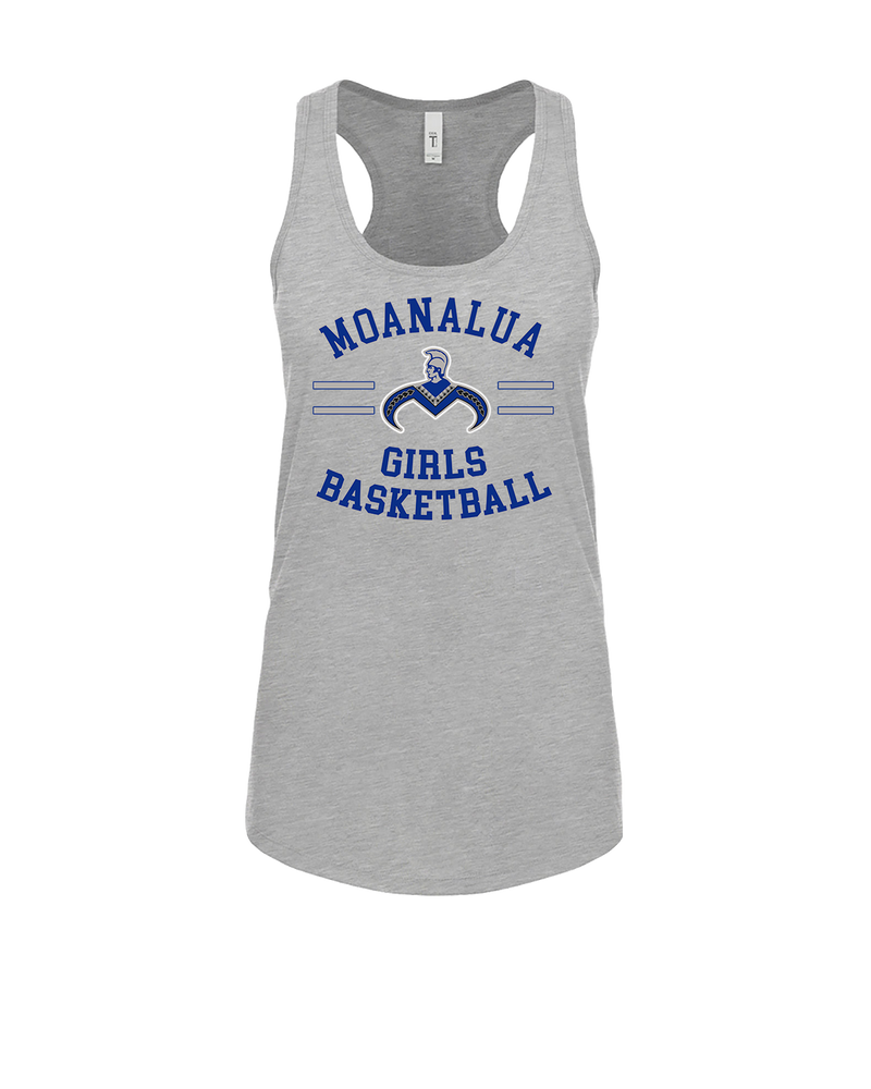 Moanalua HS Girls Basketball Curve - Womens Tank Top