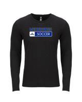 Moanalua HS  Girls Soccer Pennant - Tri Blend Long Sleeve