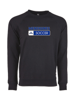Moanalua HS  Girls Soccer Pennant - Crewneck Sweatshirt