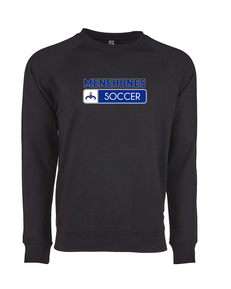 Moanalua HS  Girls Soccer Pennant - Crewneck Sweatshirt